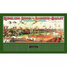 RINGLING BROS CIRCUS #4 BILLBOARD THEME INSERT Fits Lionel Trains 310 Holder