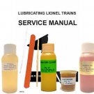 SERVICE KIT w/ Service Manual for 1 oz ea Lubricating Lionel O, O27 Gauge Trains SERVICE KIT w/ Service Manual for 1 oz ea Lubricating Lionel O, O27 Gauge Trains