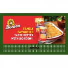 BORDEN FAMILY FAVORITES BILLBOARD THEME INSERT Lionel Trains fits 310 Holder