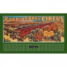 BILLBOARD ROBBINS BROS CIRCUS THEME INSERT Lionel Trains fits 310 Holder