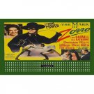 BILLBOARD ZORRO THEME INSERT Lionel Trains fits 310 Holder BILLBOARD ZORRO THEME INSERT Lionel Trains fits 310 Holder