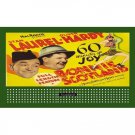 BILLBOARD THEME INSERT LAUREL & HARDY BONNIE SCOTLAND Lionel Fits 310 Holder