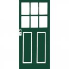 NOMA STATION Front Door Green on Silver Sticker Paper NOMA STATION Front Door Green on Silver Sticker Paper