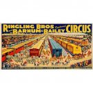 AMERICAN FLYER RINGLING BROS CIRCUS  WHISTLE BILLBOARD INSERT 566