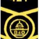 421 B&O NOSE ADHESIVE Sticker GILBERT AMERICAN FLYER HO TRAINS 421 B&O NOSE ADHESIVE Sticker GILBERT AMERICAN FLYER HO TRAINS