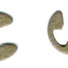 (2) Lionel 8010-29 Turbine Retaining E-Clips 1/4"