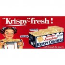 AMERICAN FLYER KRISPY CRACKERS  WHISTLE BILLBOARD INSERT for 566 etc.