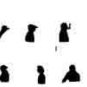 American Flyer Trains PASSENGER CAR 954/654 WINDOW SILHOUETTES CLEAR S Gauge
