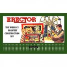 ERECTOR BILLBOARD SIGN INSERT LIONEL Compatible 310 /American Flyer 5"x3"