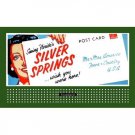 HO 1 1/2" x 3" BILLBOARD SIGN GLOSSY INSERT SEEING FLORIDA'S SILVER SPRINGS