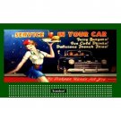HO 1 1/2" x 3" BILLBOARD SIGN GLOSSY INSERT SERVICE IN YOUR CAR HO 1 1/2" x 3" BILLBOARD SIGN GLOSSY INSERT SERVICE IN YOUR CAR