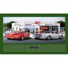 HO 1 1/2" x 3" BILLBOARD SIGN GLOSSY INSERT MOBIL SERVICE HO 1 1/2" x 3" BILLBOARD SIGN GLOSSY INSERT MOBIL SERVICE
