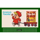 HO 1 1/2" x 3" BILLBOARD SIGN GLOSSY INSERT PLAY-DOH HO 1 1/2" x 3" BILLBOARD SIGN GLOSSY INSERT PLAY-DOH