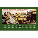 DAY THE WORLD ENDED BILLBOARD INSERT LIONEL Compatible 310 /American Flyer