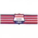 American Flyer HANDCAR w/WINGS ADHESIVE STICKER S Gauge Scale  Trains  Parts
