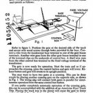 AMERICAN FLYER 23601 CROSSING GATE M4261 INSTRUCTIONS S GAUGE- Copy of Original