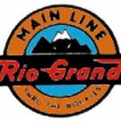 AMERICAN FLYER TRAINS RIO GRANDE F9 DIESEL NOSE ADHESIVE STICKER S Gauge