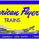AMERICAN FLYER TRAINS SET BOX LABEL BLUE/YELLOW ADHESIVE STICKER S Gauge