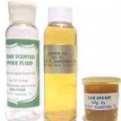LUBRICANT OIL GEAR GREASE Non-Toxic 2oz Cedar SMOKE FLUID for O Gauge TRAINS
