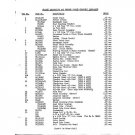 AMERICAN FLYER 21085 Steam Engine SERVICE PARTS LIST only Copy of Original