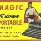 AMERICAN FLYER TRAINS ROYAL TYPEWRITER WHISTLING BILLBOARD FACE INSERT Parts