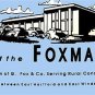 American Flyer GLOSSY FOXMART WHISTLING BILLBOARD INSERT S Gauge Scale Trains