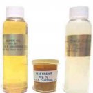 LUBRICANT OIL + GEAR GREASE + TRACK CLEANER 2oz for O Gauge Scale TRAINS Parts
