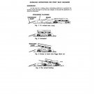 AMERICAN FLYER PIGGY BACK UNLOADER M4229 INSTRUCTIONS S GAUGE- Copy of Original