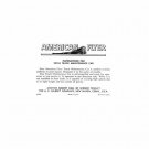 AMERICAN FLYER M4897 23743 TRACK MAINTENANCE CAR INSTRUCTIONS S GAUGE Copy