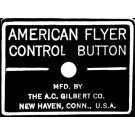 AMERICAN FLYER TRAINS LABEL B&W ACCESSORY/ACTION CAR WATER SLIDE DECAL early AMERICAN FLYER TRAINS LABEL B&W ACCESSORY/ACTION CAR WATER SLIDE DECAL early