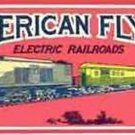 American Flyer Mfg. Co. SET BOX ADHESIVE LABEL ELECTRIC RAILROADS Trains Parts American Flyer Mfg. Co. SET BOX ADHESIVE LABEL ELECTRIC RAILROADS Trains Parts