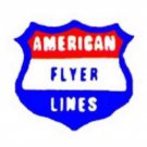 AMERICAN FLYER TRAINS SILVER BULLET NOSE SHEILD SELF ADHESIVE STICKER S Gauge
