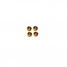 AMERICAN FLYER TRAINS 4 AMBER JEWEL MARKER LAMP S Gauge 310-316 STEAM ENGINE