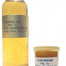 ECONOMY 1 oz. ea. LUBRICATING OIL+ GREASE Highest Quality for O Gauge TRAINS