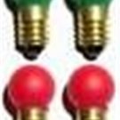 American Flyer Switch Track Control BULB Set 2 ea. 432G 432R S Gauge Trains Lamp