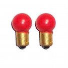 (2) 431 Red Bayonet 14v BULBS for Lionel Marx O O27 Gauge Trains Parts Lamps (2) 431 Red Bayonet 14v BULBS for Lionel Marx O O27 Gauge Trains Parts Lamps