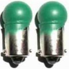 (4) 1445 GREEN 14v Bayonet Base BULBS Lionel Marx O O27 Gauge Trains Parts Lamps