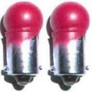 (4) 1445 RED 14v Bayonet Base BULBS Lionel Marx O O27 Gauge Trains Parts Lamps