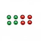4ea GREEN/RED MARKER LAMP JEWEL RHINESTONE 2.7mm for LIONEL O Gauge STEAM ENGINE 4ea GREEN/RED MARKER LAMP JEWEL RHINESTONE 2.7mm for LIONEL O Gauge STEAM ENGINE