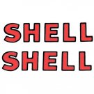 LIONEL 715-10 Red/Black Prewar SHELL WATER SLIDE DECAL O Gauge Trains LIONEL 715-10 Red/Black Prewar SHELL WATER SLIDE DECAL O Gauge Trains