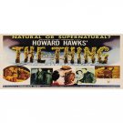 5"x3" BILLBOARD SIGN THE THING O/S Lionel/AMERICAN FLYER