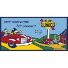 SUNOCO "full powered" BILLBOARD GLOSSY STICKER 3"x1.5" SUNOCO "full powered" BILLBOARD GLOSSY STICKER 3"x1.5"
