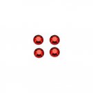 4 RED MARKER LAMP JEWEL RHINESTONE 2.7mm for LIONEL O Gauge STEAM ENGINE
