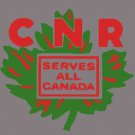 CANADIAN NATIONAL REEFER CAR ADHESIVE STICKER O GAUGE Part