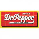 5"x3" BILLBOARD SIGN DR PEPPER O/S Lionel/AMERICAN FLYER