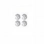 4 EA. CRYSTAL RED GREEN AMBER 2.7mm MARKER LAMP JEWEL RHINESTONE LIONEL O Gauge