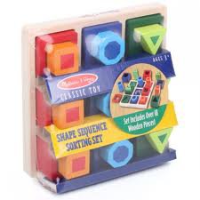 shape sequence sorting set