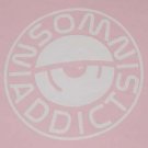 Eyelogo T-Shirt - Light Pink. Size Large
