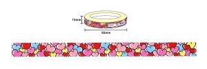 Kawaii Deco Tape - Hearts