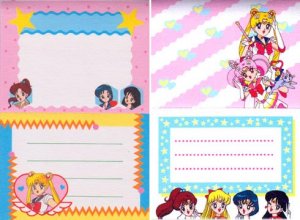 Sailor Moon Notepad Stationary